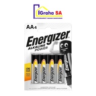 ENERGIZER ALK POWER E91 AA BP4 ISI 4