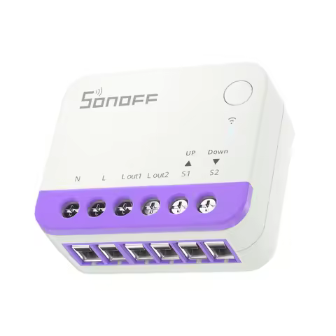 SONOFF MINI-RBS Smart Roller Shutter Switch Precise Percentage Adjustment Matter Over Wifi Smart Cur