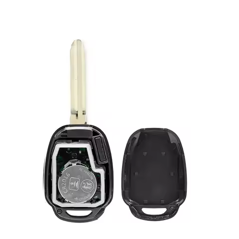 KEYYOU 2 Buttons Remote Car Key 433MHz ASK Fob For Toyota Yaris Verso RAV4 2008-2015 With G H Chip B