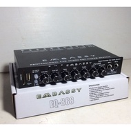 Parametric Equalizer embassy EQ-888 USB SD card BLUETOOTH
