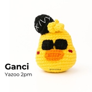 GANTUNGAN KEYCHAIN - Yazoo 2PM (Korean kpop merchandise boyband character knitted hanger)