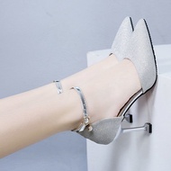 Angelababy-Inspired Pointed Toe Stiletto Sandals - Ready Stock, Quick Delivery