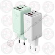 Infinix Charger Kit XC07 - Gan 68W Charger - 2C1A - 100W Braided C to C Cable - Output 65W