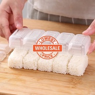 [Wholesale] Portable Rice Ball Storage Box / Reusable Non-stick Pressure Sushi Mold / Multiple Style