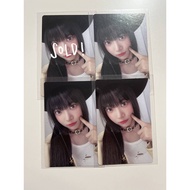 OFFICIAL lesserafim eunchae unforgiven target exclusive pc
