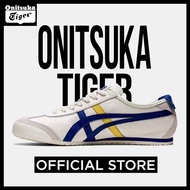 【100% Legit】Onitsuka Tiger MEXICO 66 Blue Yellow for men and women classic casual shoes