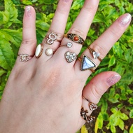 [Ready Stock SG] Boho Stacked Midi Statement Rings | Boho Rings | Statement Rings | Assorted Design 