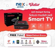 Nex Vidio Anoid Box Receiver Smart Tv Digital Nex Parabola