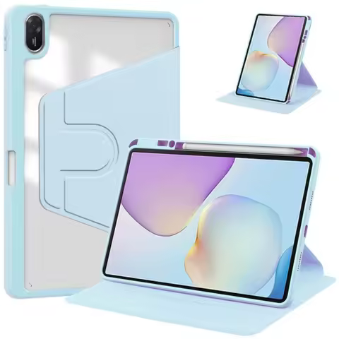For Huawei MatePad 11.5 2025 Case TXZ-W09 Acrylic Smart Rotating Stand Tablet Cover For Huawei MateP
