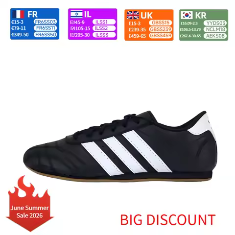 adidas Originals Taekwondo Women's Training Shoes Lightweight Flexible Retro Comfort Sneakers JS1193