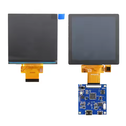 4.0 Inch TFT LCD Display Screen Module Square 480*480 3WSPI RGB 18Bit 40Pin 3.3V ST7701S with Touch 