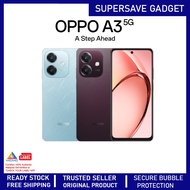 Oppo A3 5G Smartphone | 6GB RAM + 128GB ROM | Original Oppo Malaysia