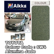 AIKKA TOYOTA 6W4 ALUMINA JADE * 2K CAR PAINT