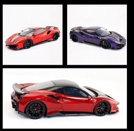 DCM 1/64 NOVITEC FERRARI 488 PISTA DIECAST MOBIL MINIATUR