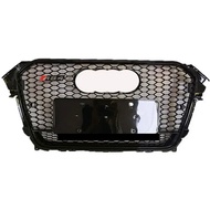 Chinese Factory Auto parts car Grille Upgrade Black Honeycomb Front Grill For Audi RS4 B8.5 A4 B8.5 