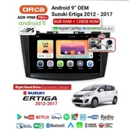 Head Unit Android 9" ERTIGA ANDROID ORCA PRO G2 QLED RAM 6GB / 128GB