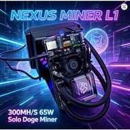 NEXUS MINER L1 Hydro 300MH/S 65W Solo Doge Miner LTC DOGE Efficient ASlC Miner Solo Mining With PSU