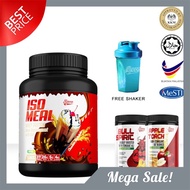 [ Local Ready Stocks + Halal Certified ] Berro Labs Iso Meal Replacement Whey Protein with Oat (2.5l