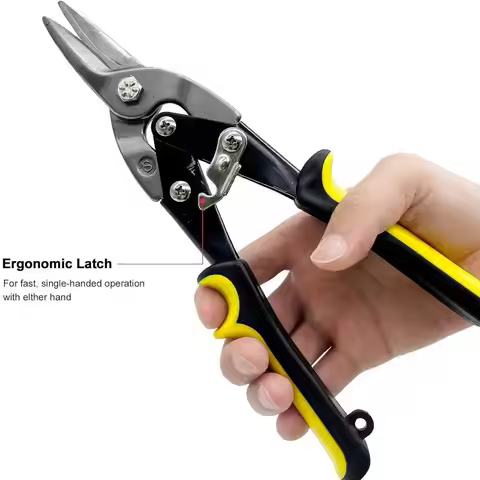 Multifunctional Metal Sheet Cutting Scissor Aviation Professional Scissor Cutter Hand Straight Tool 