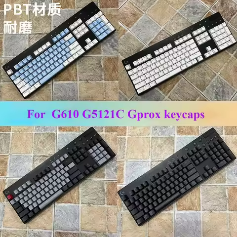 The new PBT material keycap is suitable for LogitechG610 GPROX G512C mechanical keyboard K845 light 