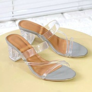 RD COLLECTION - Sandal Heels Hak Kaca SHERLY
