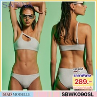 รหัส SBWK090SL SUWK090SL SABINA SWIM S/S 23 ชุดว่ายน้ำ สีเทาอ่อน SAW