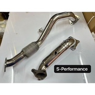Honda Civic FC FE 1.5 Turbo S-Performance High Flow Downpipe FrontPipe Set(Made Of 304 Stainless Ste