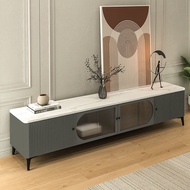 TV Cabinet European Floor White TV Cabinet Console Living Room Coffee Table Storage Cabinet (AR)