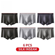 CMENIN Miiow 6Pcs Ins Style กางเกงชั้นในชาย Cotton Man Underwear Boxer Men Soft Cueca Men Underwear 