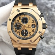 Audemars Piguet AP Audemars Piguet Royal Oak Offshore Series 26470OR Rose Gold Pin Buckle Automatic 