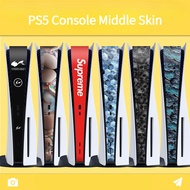 PS5 Console Middle Skin Integral PS5 Disk Version Host Middle Strip Sticker Console Center Part Protection Strip Film PS5 Stickers