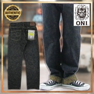 Oni Denim ONI-277 Bumpy - Yellowish Brown 17oz Bumpy Denim Just Right Straight [Direct from Japan]