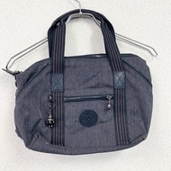 Kipling 手提包，海軍藍，均碼，古著。