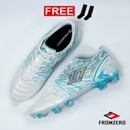 Fromzero - Sepatu Sepak Bola Fromzero Starkia Xtervolt IN FG White Blue MADE IN INDONESIA