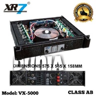 Power XR7 VX 5000 Amplifier Class AB Original