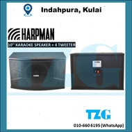 2 UNITS - HARPMAN (KULAI) 10’’ KARAOKE SPEAKER (KS455) 10 INCH SPEAKER + 4 TWEETER