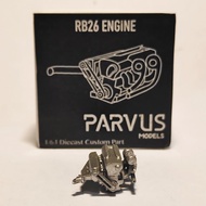 HOT WHEELS Parvus Models Nissan RB26 RB26DETT Engine Scale 1 Hot Wheels64