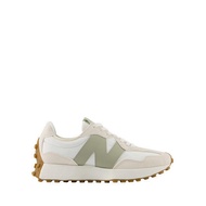 NB 327 Women's Sneakers Shoes - White/Green PEUD