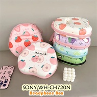 【Fast Shipment】 For SONY WH-CH720N Headphone Case Innovation Cartoon Headset Storage Bag Casing Box