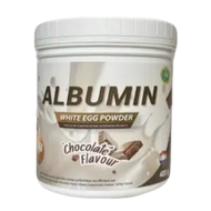 ALBUMIN WHITE EGG POWDER อัลบูมิน ไข่ขาวผง 400กรัม มี 3 รส โปรตีนไข่ขาว ผงโปรตีนคุณภาพจากไข่ขาว