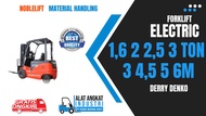 FORKLIFT ELECTRIC NOBLELIFT CAP 2 TON MEI 2023 BERGARANSI