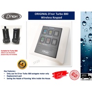 ORIGINAL Autogate Wireless Keypad for D'nor Turbo 880 Autogate Motor Only