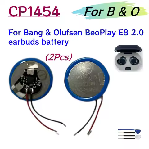 2-10Pcs New CP1454 A3 M1454 90mAh 3.7v Battery For Bang & Olufsen BeoPlay E8 2.0 2nd Generation Blue