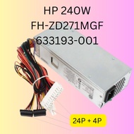 HP Pavilion Slimline S5-1000 SFF Power Supply PSU 240W 633193-001 633195-001 633196-001 PS-6221-7 FH