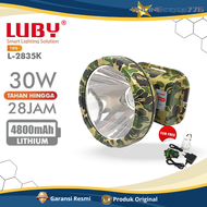 SENTER KEPALA LUBY 2835 / L2835 / HEADLAMP LUBY L-2835 / RECHARGEABLE / CAHAYA PUTIH DAN KUNING / LU