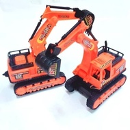 Mainan Anak Laki-laki Mobil beko excavator Mobil Traktor Konstruksi