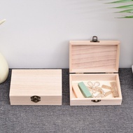 KY&amp; Commemorative Coin Collection Box Jade Packing Box Flip Wooden Jewelry Storage Box Moon Cake Gift Box Wooden Box 8Z8