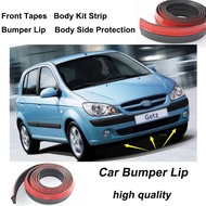 Car Bumper Lips For Hyundai Getz Prime Click TB Brisa Inokom Elantra Car Body Kit Strip Front Tapes 