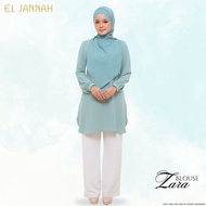 El Jannah Blouse Zara Dusty Green