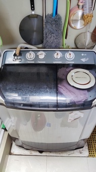 LG MESIN CUCI 2 TABUNG TWIN TUB 9Kg (BEKAS PAKAI)